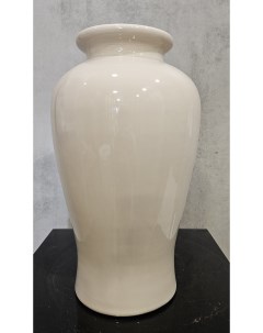 Красивая ваза для цветов СоннетБеж31 см бежевая 1 шт Aras flowers