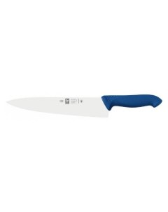 Нож поварской 250380 мм Шеф синий узкое лезвие HoReCa Icel