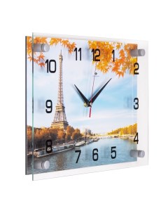 Часы настенные Французский пейзаж Рубин