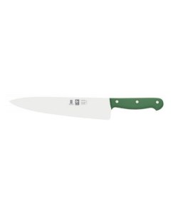 Нож поварской 260х90 мм Шеф зеленый TECHNIC Icel
