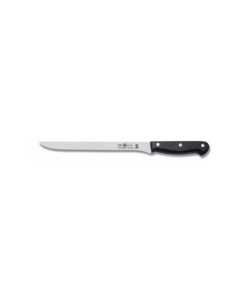 Нож для нарезки ветчины 240360 мм черный TECHNIC Icel