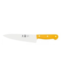 Нож поварской 200335 мм Шеф желтый TECHNIC Icel