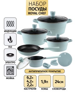 Набор посуды Royal Chef 12 предм RC 1112TIF Royalty line