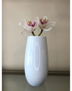 Классическая ваза Марс белая 19 см 1 шт Aras flowers