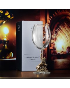 Бокал для вина Лев на ветке Special Collection в подарочной коробке 13000562 2 Город подарков