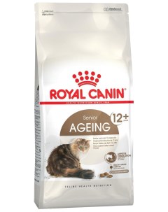 Сухой корм для кошек Senior Ageing 12 для пожилых мясо 4кг Royal canin