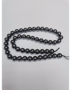 Бусины из терагерца beads10 1213297 шарик 8 мм длина нити 39 см 50 бусин Nobrand