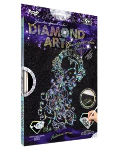 Алмазная мозаика diamond art павлин набор 7 DAR 01 07 Danko toys