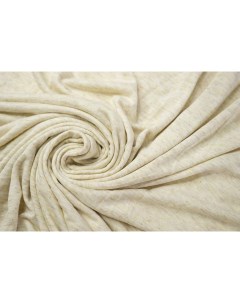 Ткань кулирка бежевый меланж с люрексом 100x150 см Unofabric