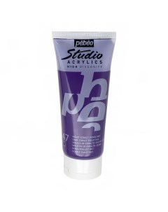 Краска акриловая Studio Acrylics Кобальт темно фиолетовый 100 мл Pebeo