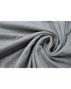 Ткань трикотаж рибана серый меланж 100x160 см Unofabric