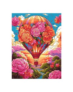 Картина по номерам Цветочный шар 28 5х38 см Лори