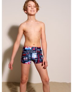 Плавки шорты трикотажные для мальчиков короткие Playtoday tween