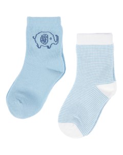 Носки детские трикотажные для мальчиков 2 пары в комплекте Playtoday newborn-baby