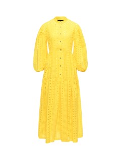Платье рубашка макси желтое Shadè