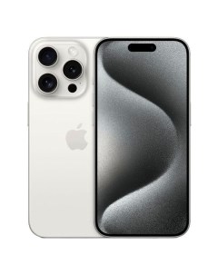 Смартфон Apple iPhone 15 Pro 256GB White Titanium iPhone 15 Pro 256GB White Titanium