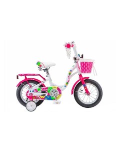 Велосипед детский Stels Mistery C 12 белый с розовым Mistery C 12 белый с розовым