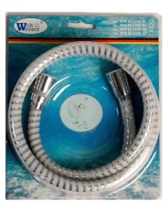 Душевой шланг WW BS 1750 SP серебристо белый 10000001961 Weltwasser