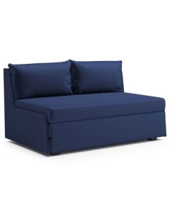 Прямой диван Дени 60 70 см Без пружин Односпальные Диван кровать Синий 120 Малогабаритные Первый мебельный