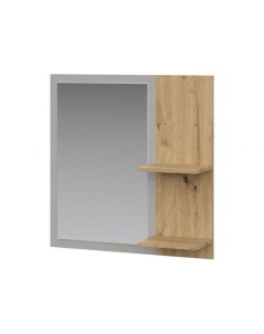 Настенное зеркало Нордик 80 22 Простые Серый 80 Первый мебельный