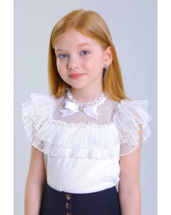 Блузка с коротким рукавом Маленькая леди