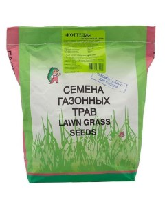 Семена газонной травы Коттедж декоративный газон 2 кг Зеленый ковер