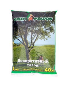 Семена газонной травы Декоративный газон для затененных мест 1 кг Green meadow