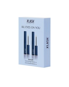Набор дуэт сывороток для роста ресниц Xlash cosmetics