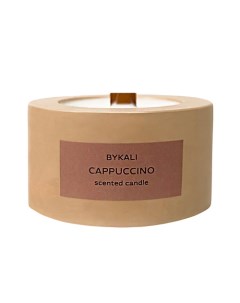 Свеча ароматическая Капучино с деревянным фитилем в камне 50 0 Bykali