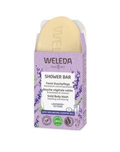 Кусковое мыло для душа Lavender Vetiver 75 0 Weleda