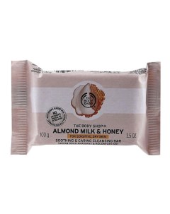 Нежное мыло для сухой и чувствительной кожи Almond Milk Honey Soap 100 0 The body shop