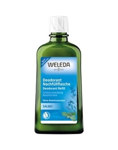 Натуральный дезодорант спрей с шалфеем Sage Deo Spray рефилл 200 0 Weleda