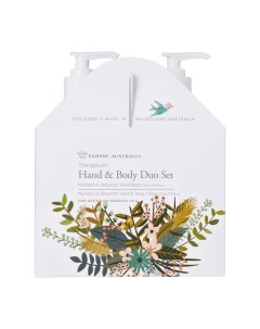 Жидкое мыло для рук и лосьон для тела с маслами мандарина и бергамота Therapeutic 2x500ml Empire australia