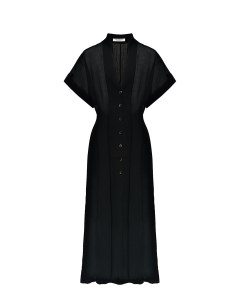 Приталенное платье черное Philosophy di lorenzo serafini