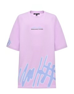Платье футболка розовое Dan maralex