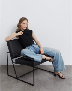 Расклёшенные джинсы Wide leg с эффектом варки Gloria jeans