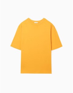 Оранжевая футболка oversize Gloria jeans
