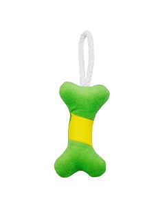 Игрушка для собак косточка с канатом 31 х 9 х 4 см Зеленый Mr.kranch
