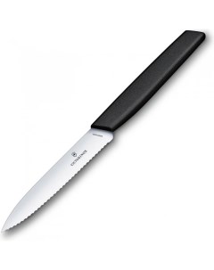 Нож кухонный Swiss Modern черный 6 9003 10w Victorinox