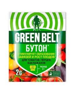 Удобрение Бутон П для томатов и перцев органоминеральное гранулы 2 г Green belt