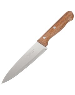 Нож кухонный Dynamic поварской нержавеющая сталь 15 см рукоятка дерево 871 394 Tramontina