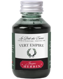 Чернила в банке 100 мл Vert empire Темно зеленый Herbin