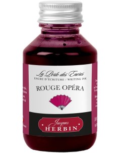 Чернила в банке 100 мл Rouge opera Розово красный Herbin