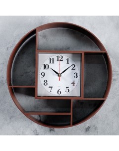 Часы Маганса 36х36х7 см Рубин