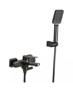 Смеситель для ванны H62 оружейная сталь Frap