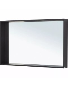 Зеркало Reality 120 с подсветкой черный матовый Allen brau