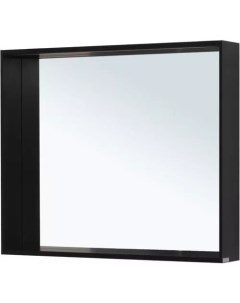 Зеркало Reality 90 с подсветкой черный матовый Allen brau