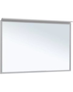 Зеркало Priority 120 с подсветкой серебро матовый Allen brau