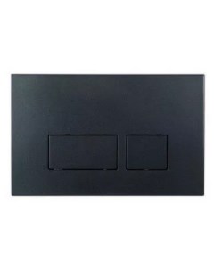 Клавиша смыва 664-B черная матовая Boheme