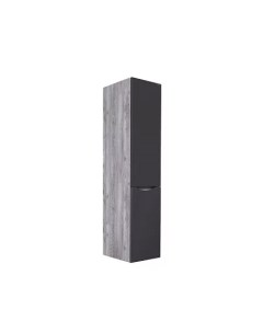 Шкаф пенал для ванной ТАЛИС бетон пайн серый 303507 Grossman